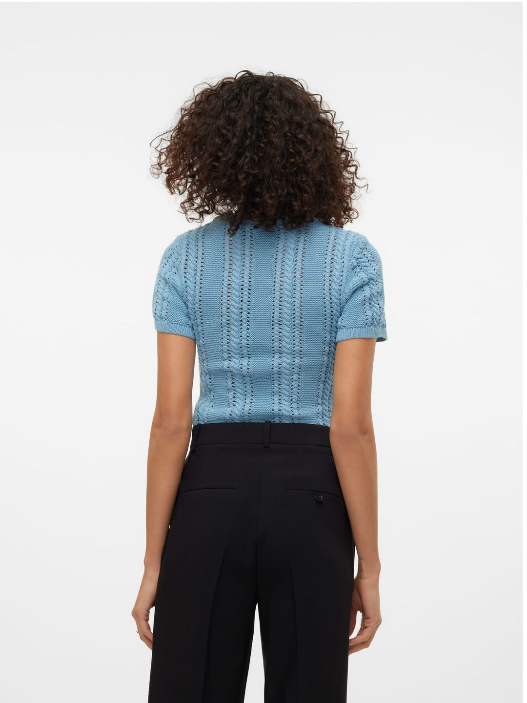 VERO MODA 10308826 Nora lichtblauw – dames top