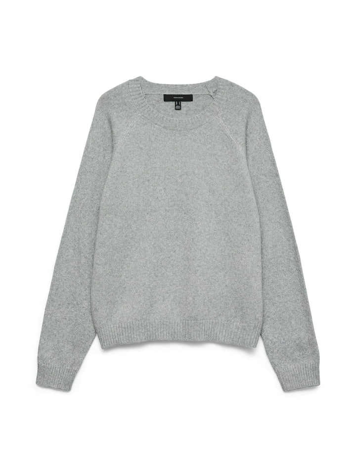 VERO MODA Doffyshine trui lichtgrijs – dames