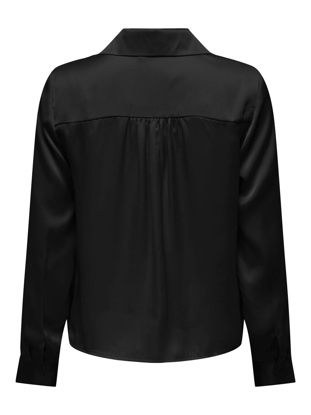 Only ONLZORA LS V-Neck Top zwart – dames