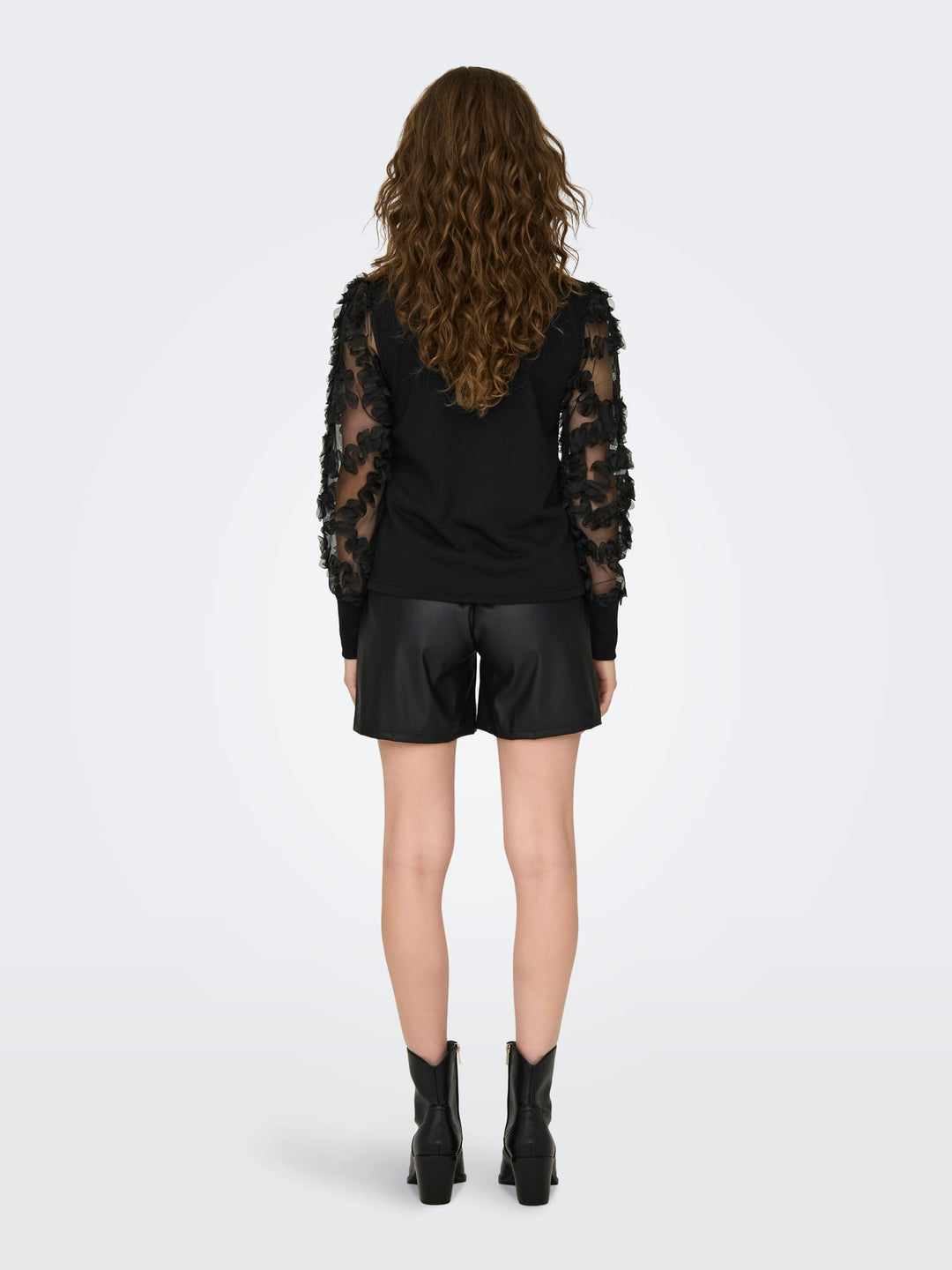Jacqueline de Yong Fairview sweater zwart – dames
