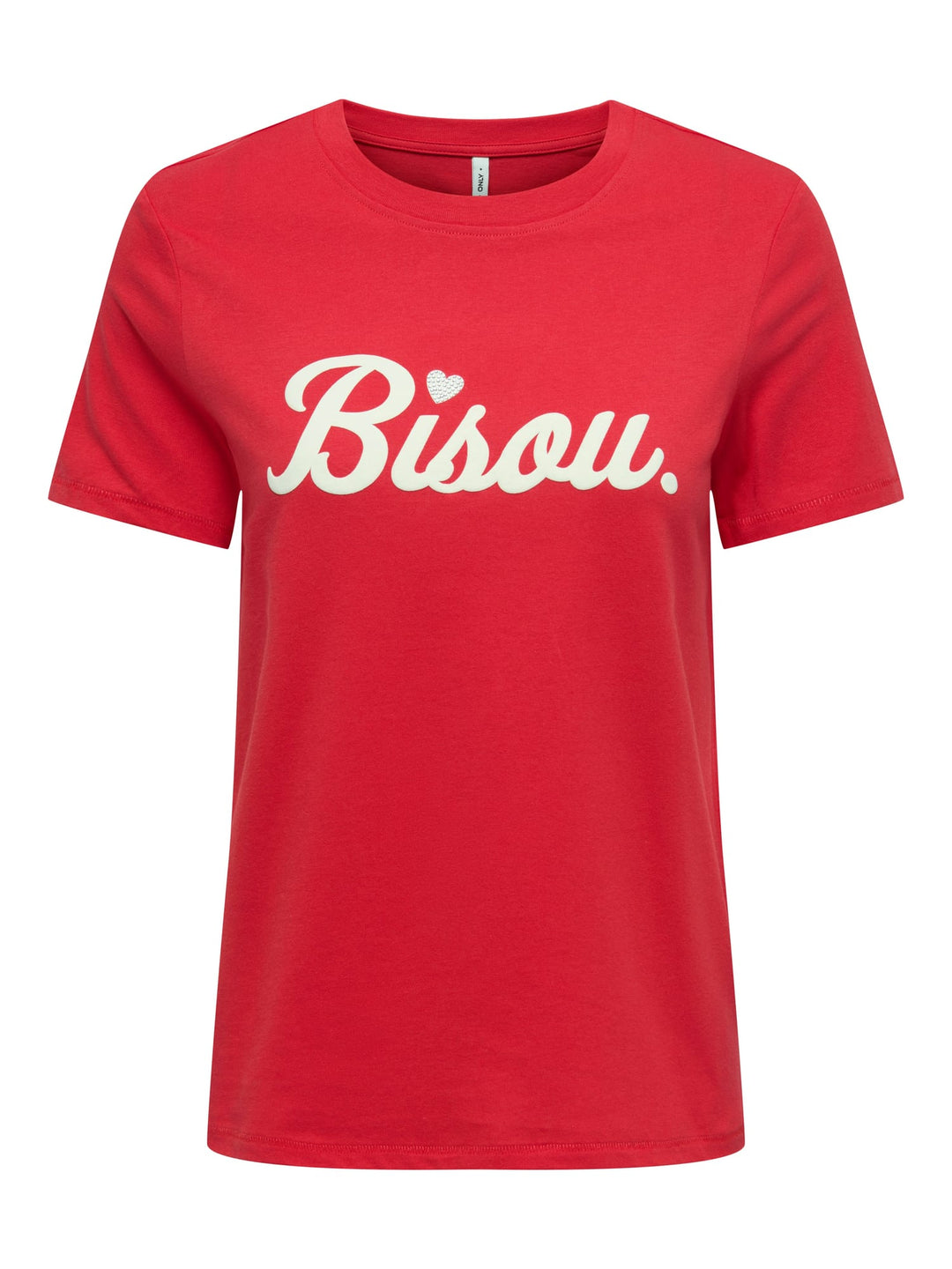 Only ONLCELINA T-shirt dames rood – k/m