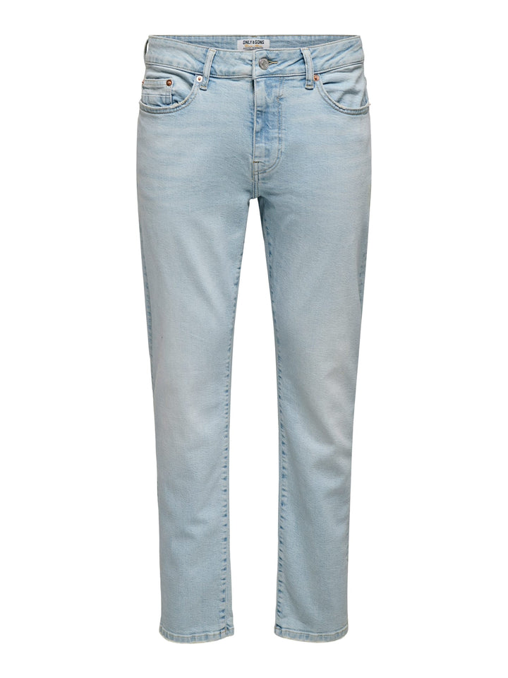 ONLY & SONS Weft jeans regular fit – heren - Blue Denim - L34