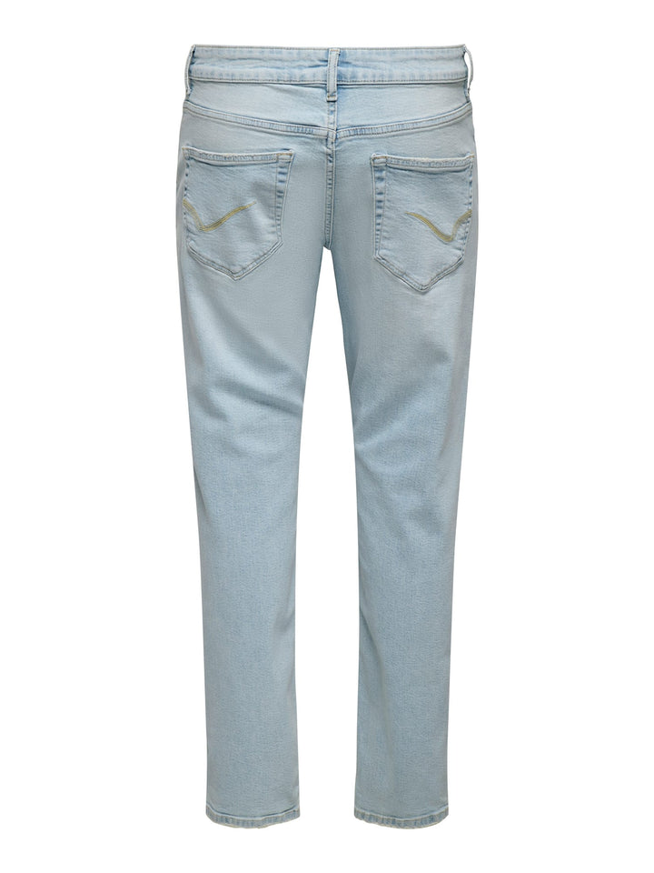 ONLY & SONS Weft jeans regular fit – heren - Blue Denim - L32
