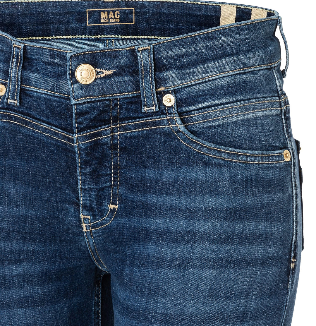 MAC jeans slim fit dames blauw denim – 5904-90-0389L - Blue Denim - L30
