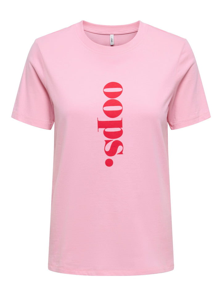 Only Celina T-shirt roze – dames