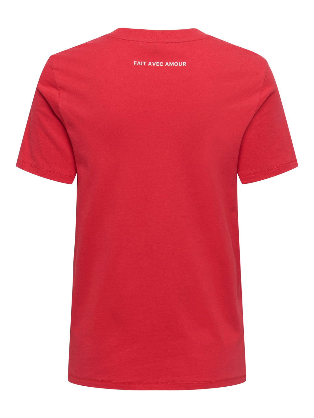 Only ONLCELINA T-shirt dames rood – k/m