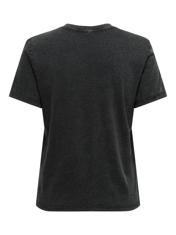 Only 15366076 Lucy t-shirt zwart – dames