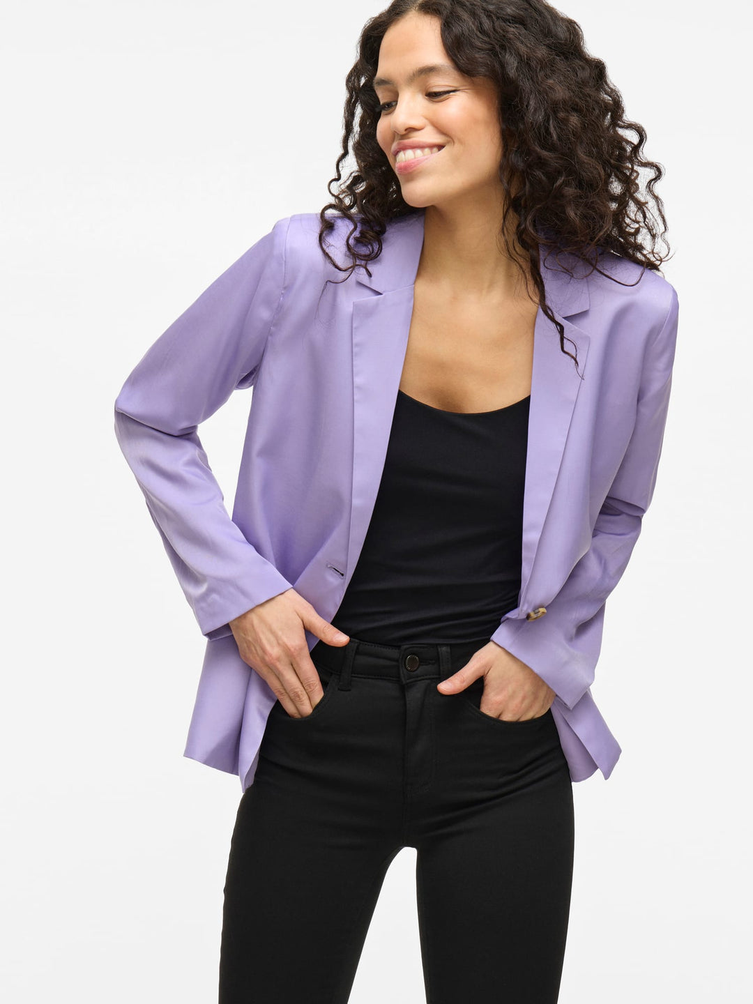 Vila 14100336 Bolis blazer dames lila