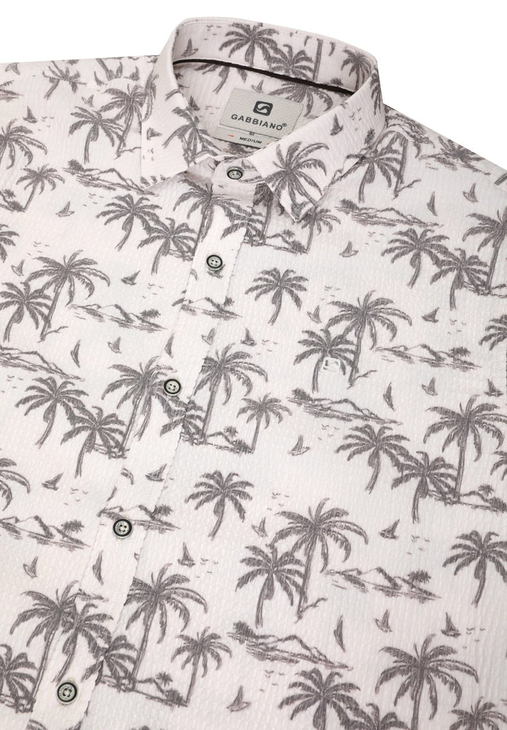 Gabbiano men polo k/m zand dessin – heren