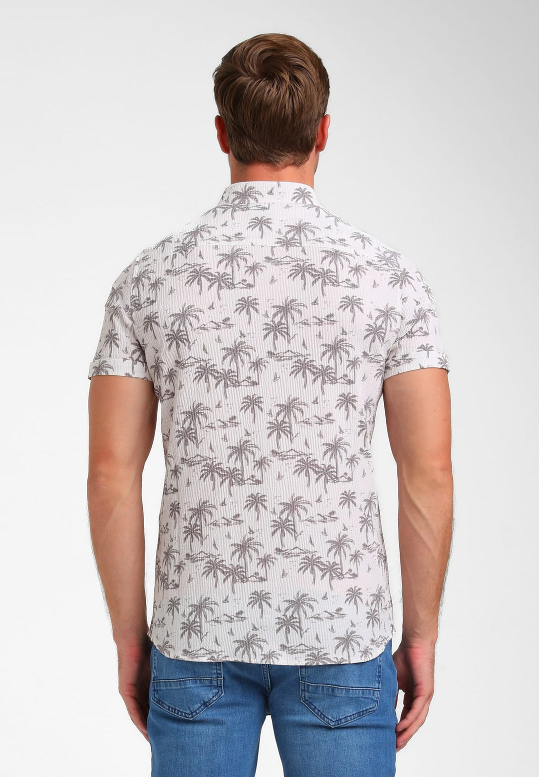 Gabbiano men polo k/m zand dessin – heren