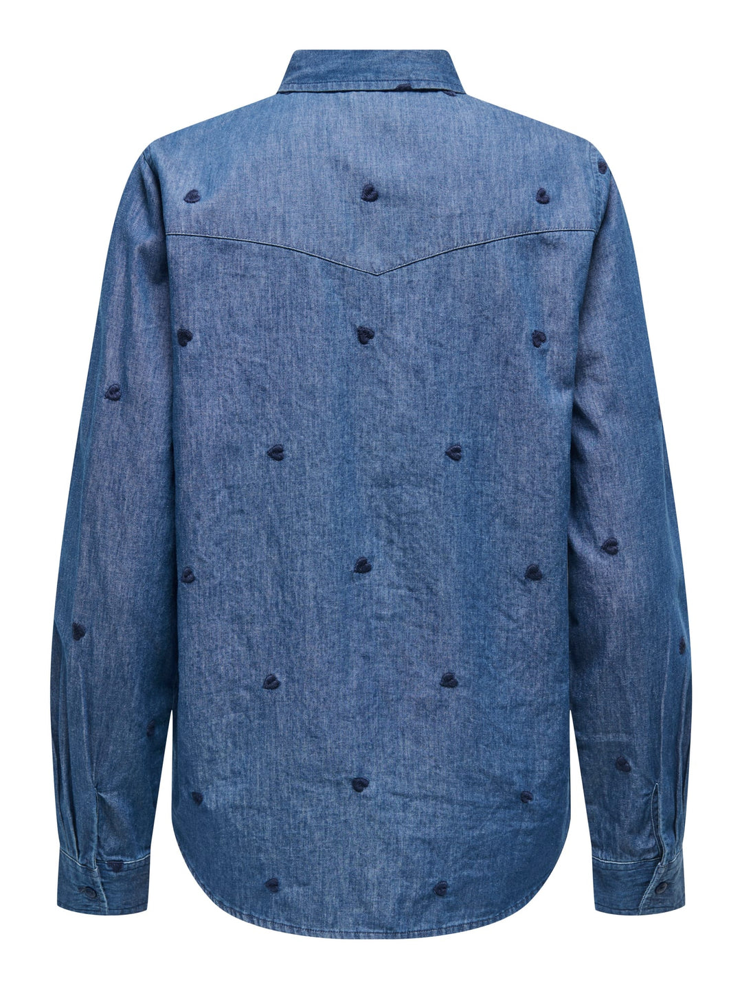 Jacqueline de Yong 15363999 love blouse l/m denim blue denim