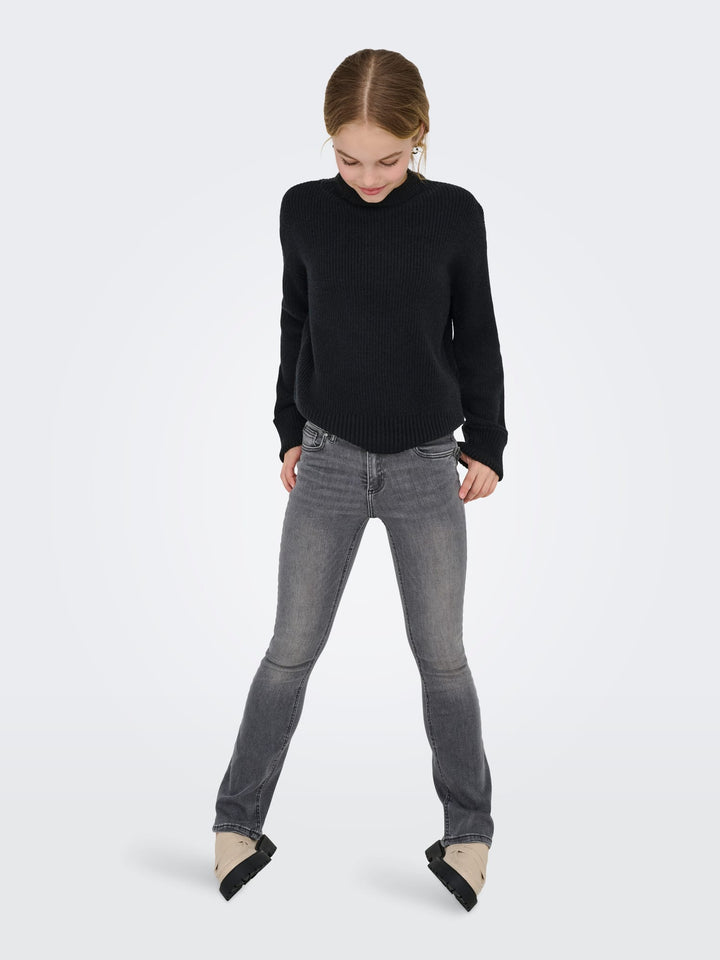 Kids Only 15327042 blush jeans bootcut flare fit grey denim
