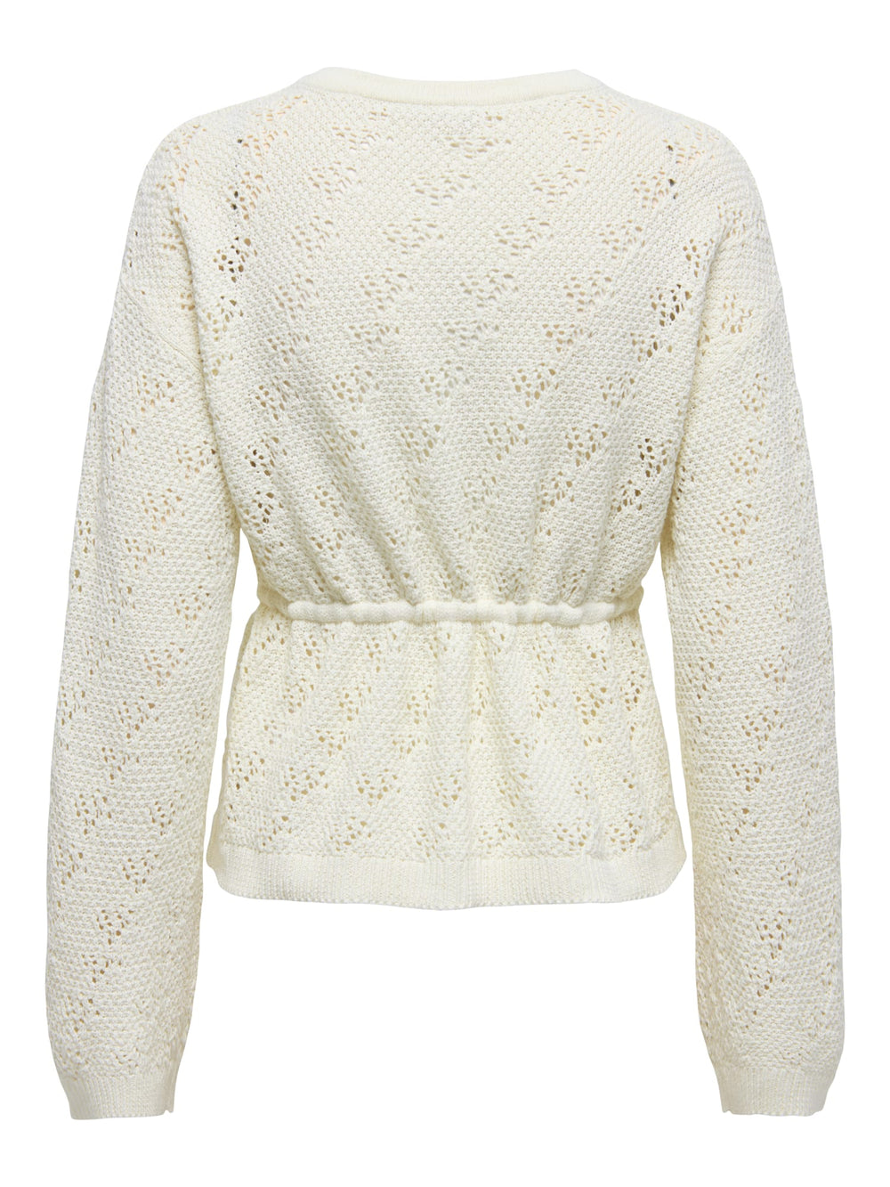 Only Elke vest gebreid dames - off-white