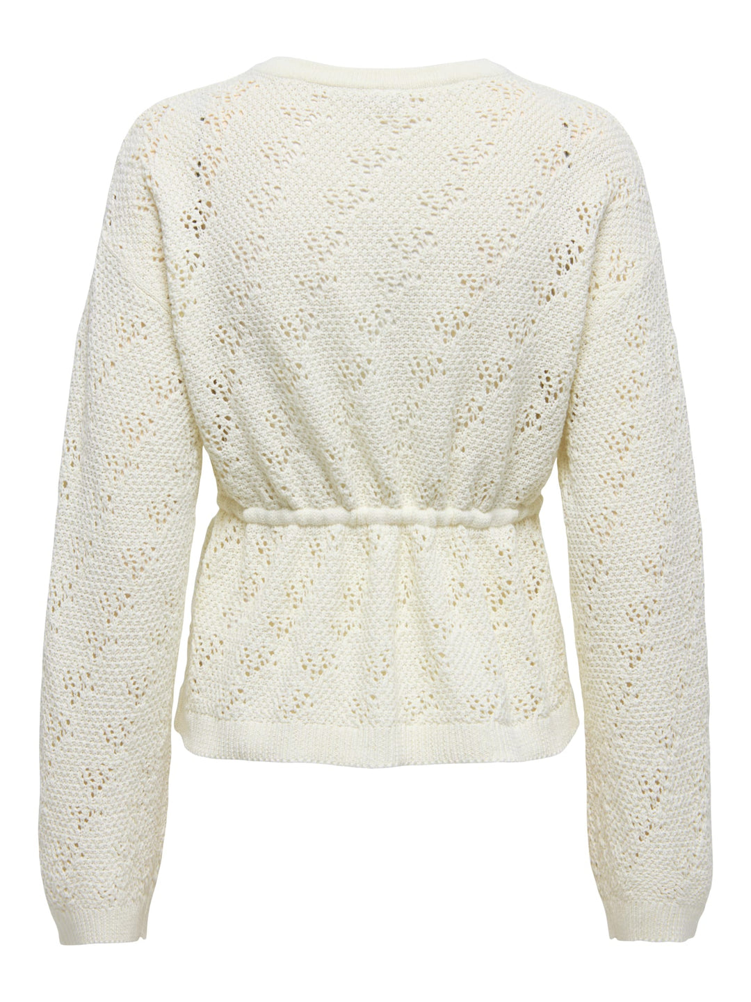 Only Elke vest gebreid dames - off-white