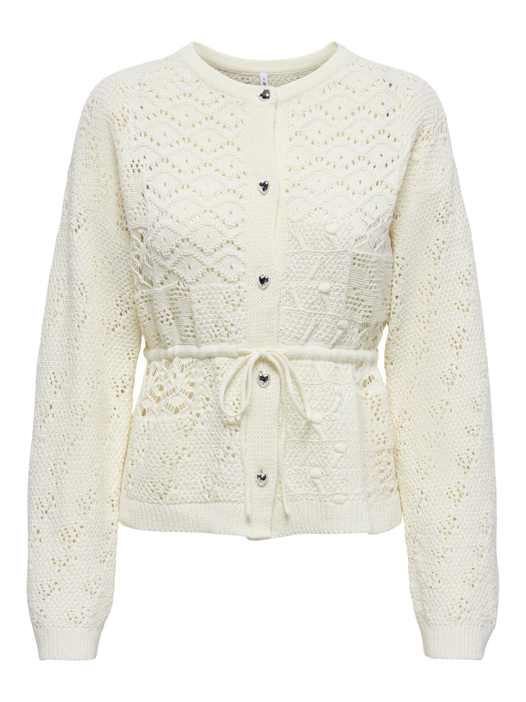 Only Elke vest gebreid dames - off-white
