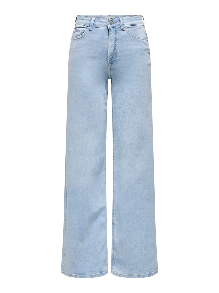Jacqueline de Yong Felina wide fit jeans – dames - Blue Denim - L34