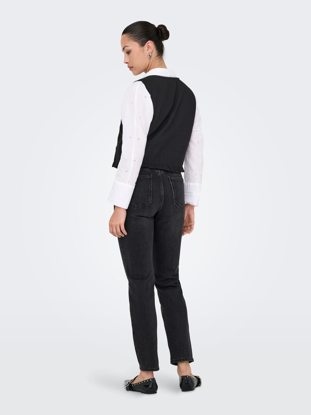 Only jakiri gilet zwart – dames
