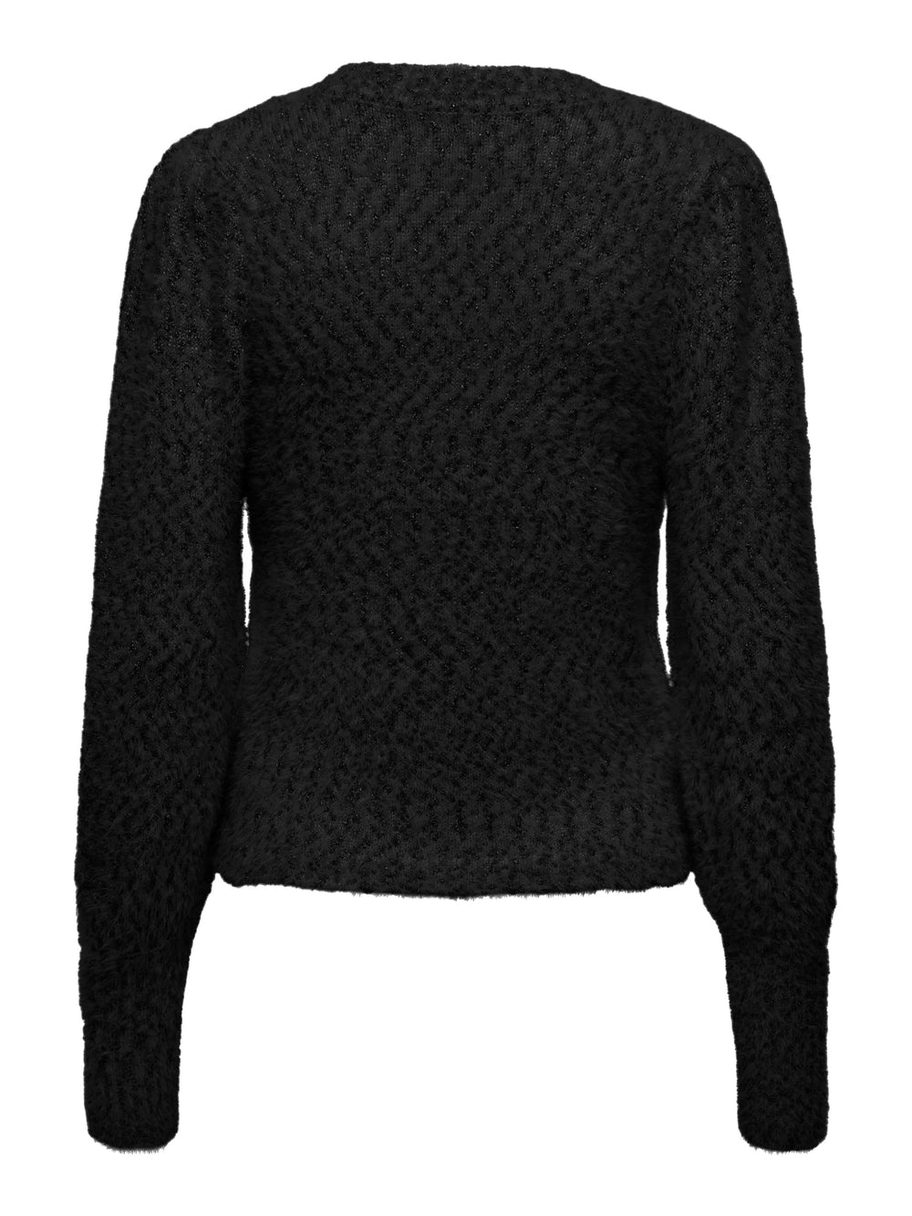 Only Rosette vest gebreid zwart – dames