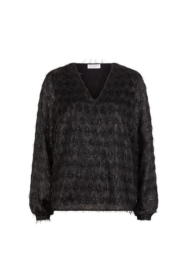 Lofty Manner Blouse Amara – dames top zwart