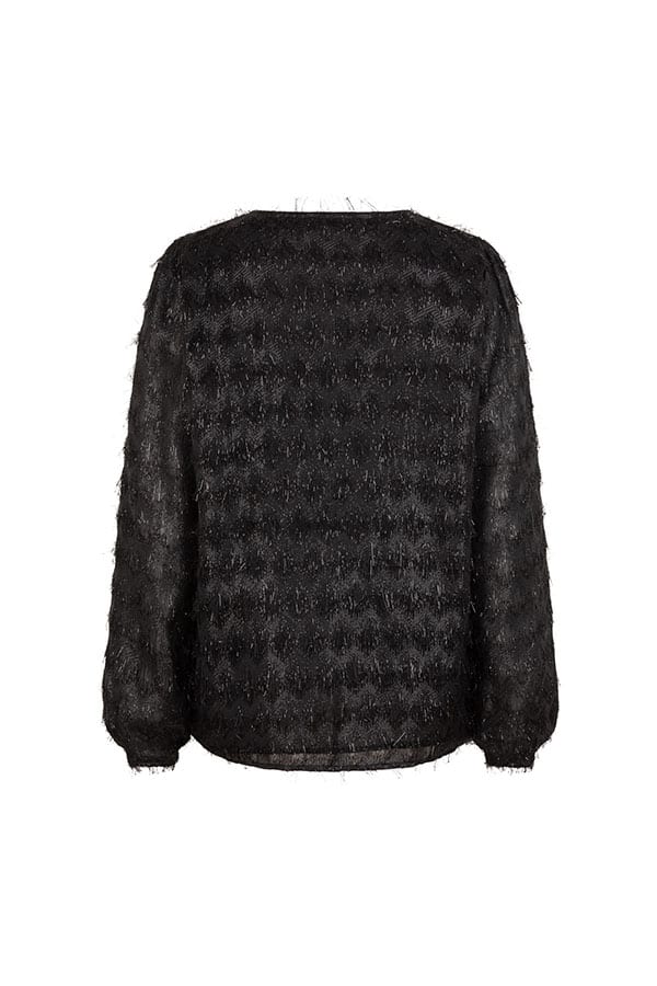 Lofty Manner Blouse Amara – dames top zwart