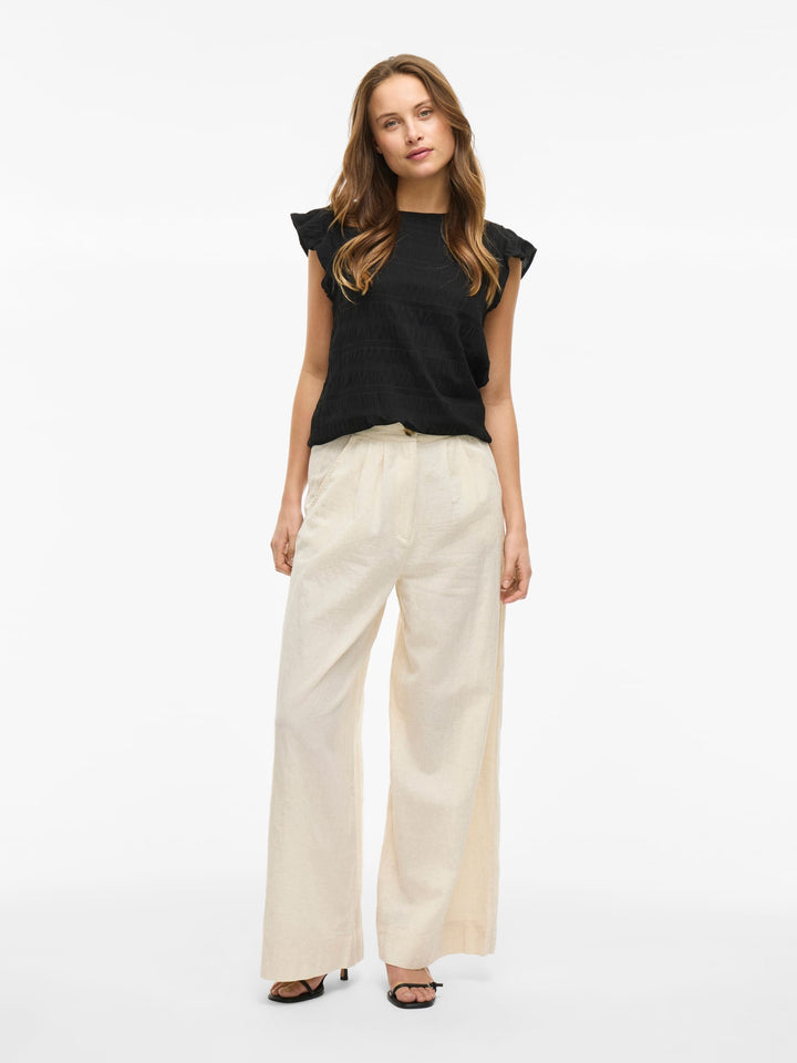 Vila Raye top zwart – dames