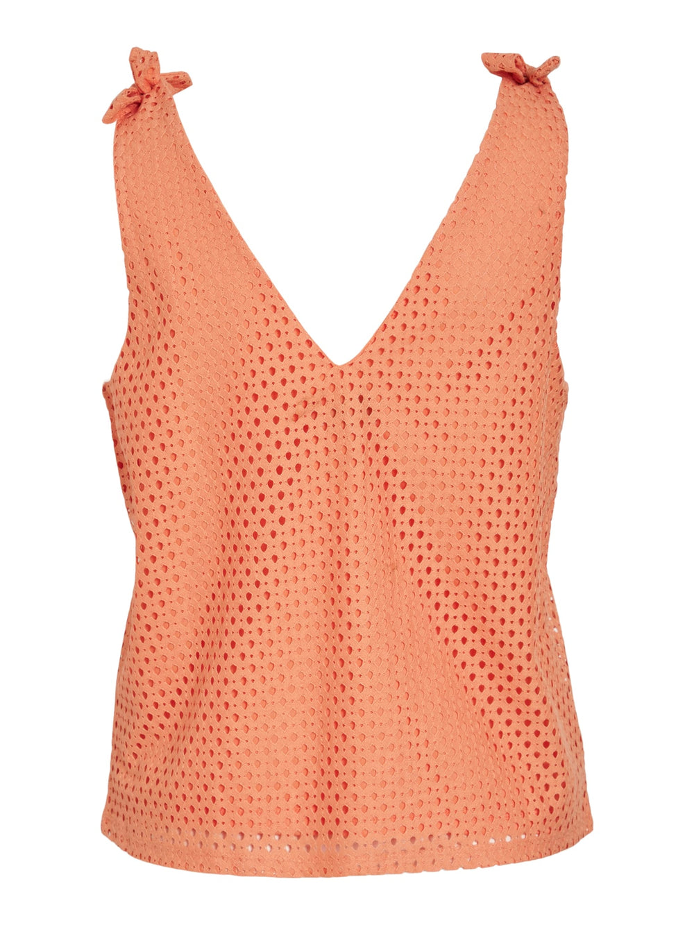Vila 14106641 alvadora singlet oranje dessin – dames