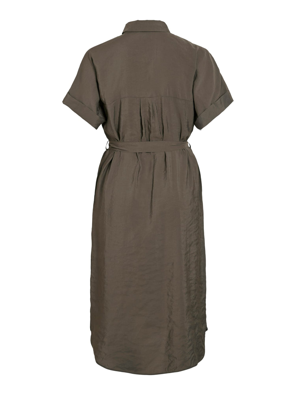 Vila 14111774 Hula blousejurk taupe – dames