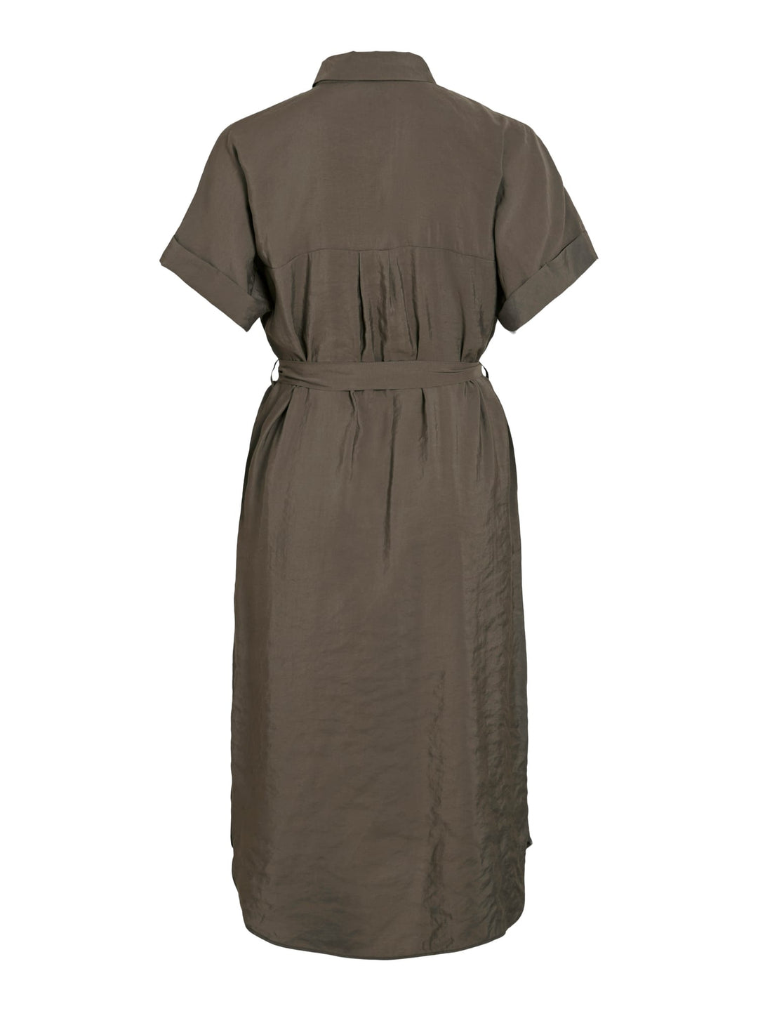 Vila 14111774 Hula blousejurk taupe – dames