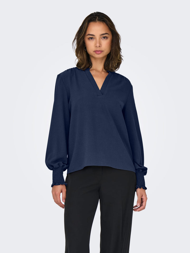Only Mette top navy – dames