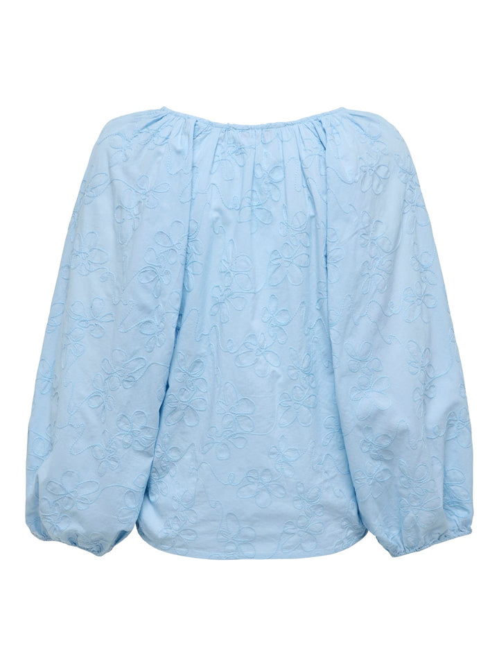 Only Zion blouse lichtblauw – dames
