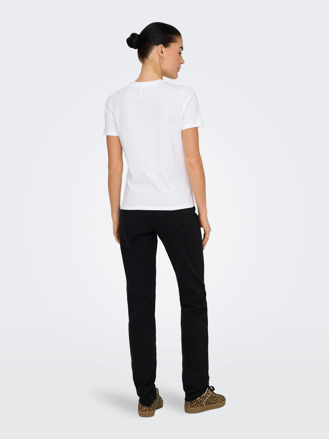 Only T-shirt Ariya off-white – dames
