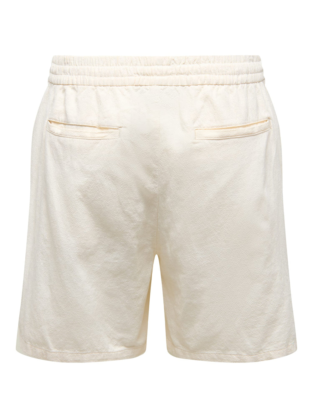 ONLY & SONS ecru shorts – heren