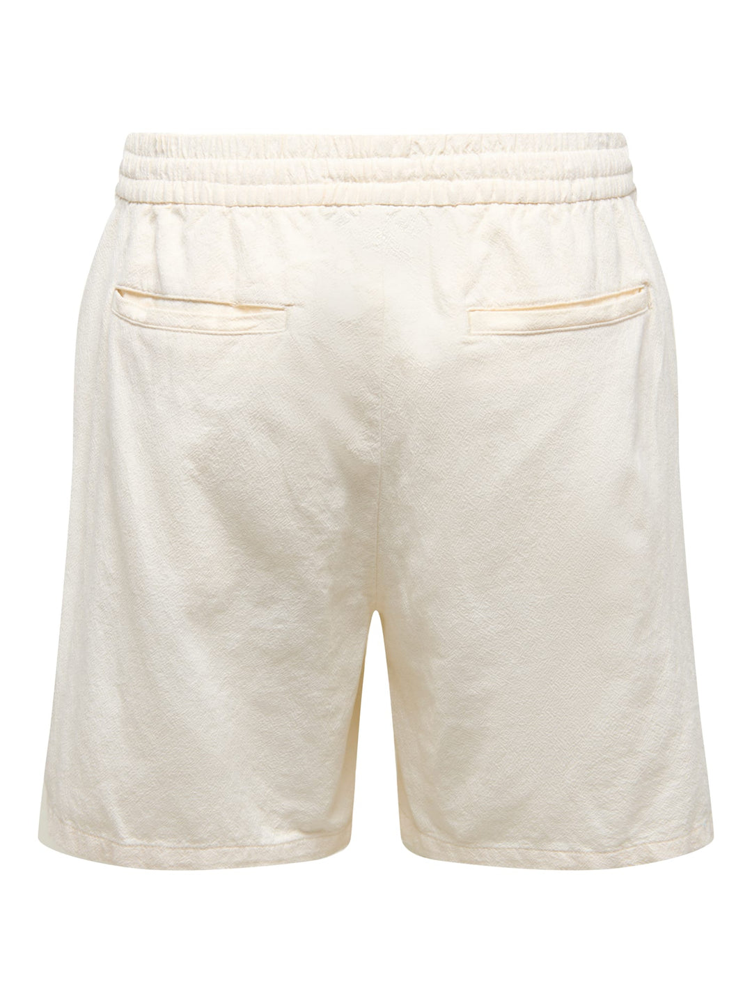 ONLY & SONS ecru shorts – heren