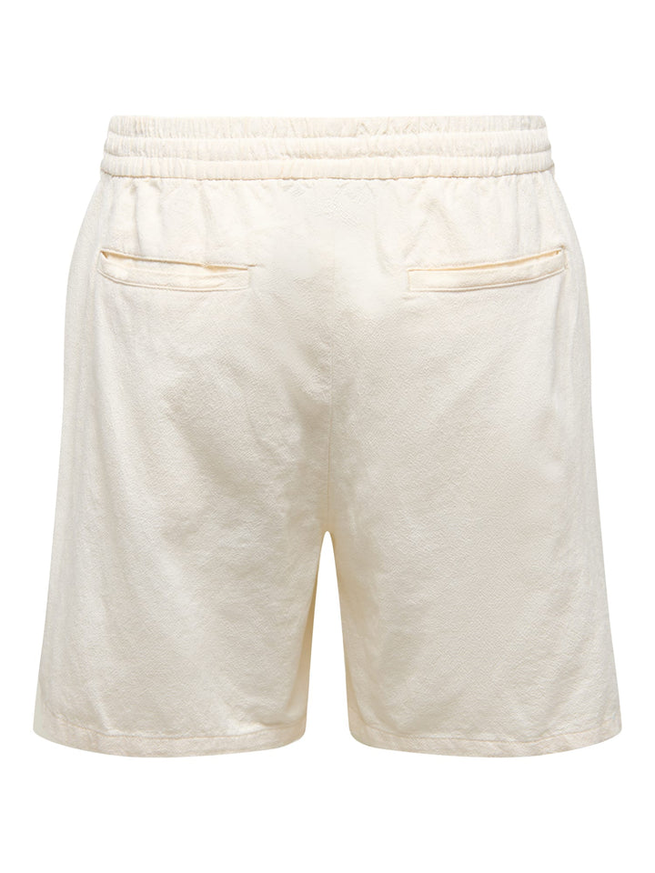 ONLY & SONS ecru shorts – heren