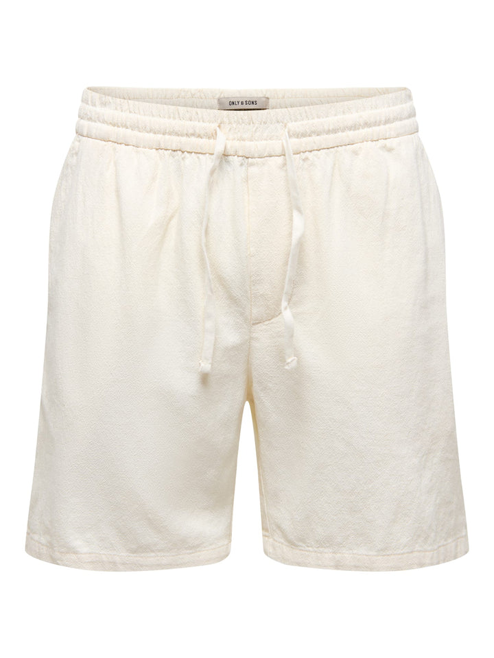 ONLY & SONS ecru shorts – heren