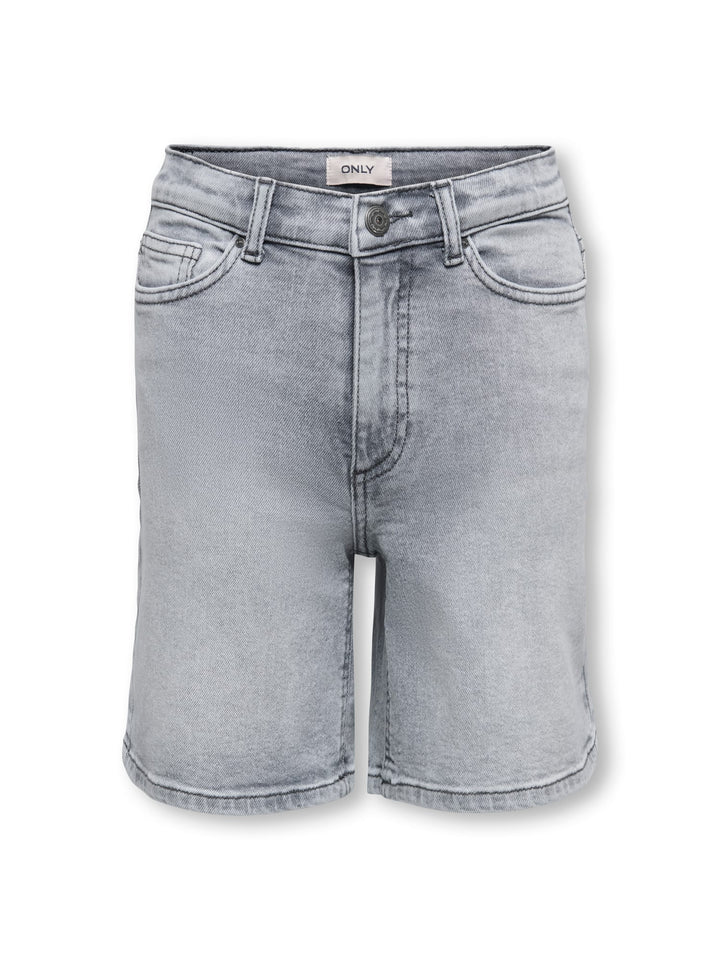 Kids Only Juicy short denim meisjes – grey denim