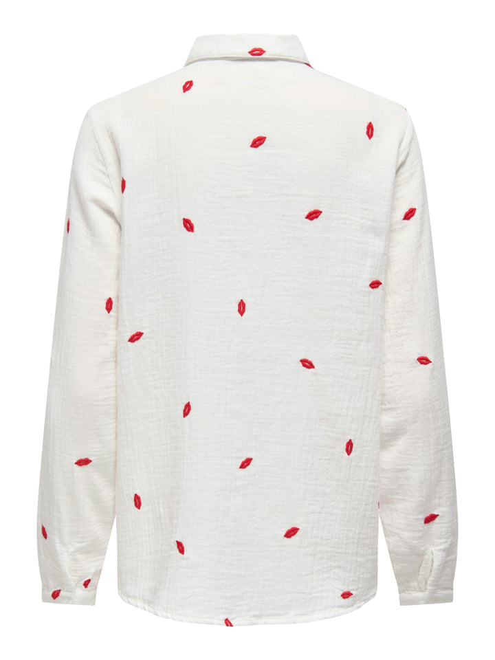 Only Noella blouse wit dessin – dames