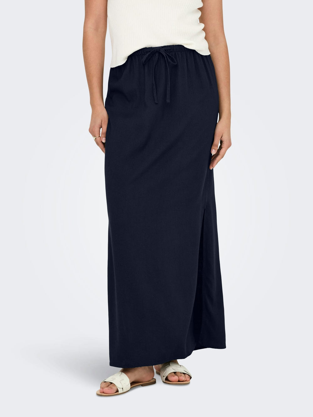 Jacqueline de Yong Say maxi rok navy – dames