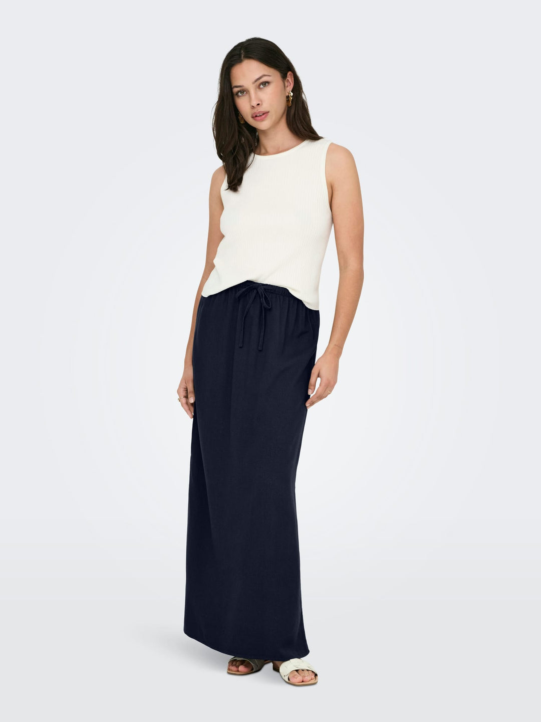 Jacqueline de Yong Say maxi rok navy – dames