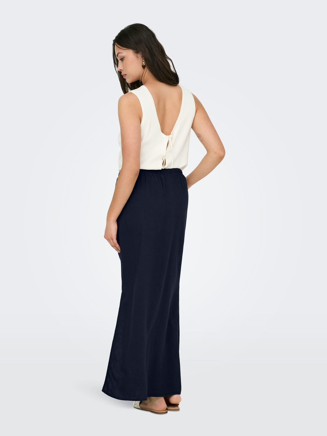 Jacqueline de Yong Say maxi rok navy – dames