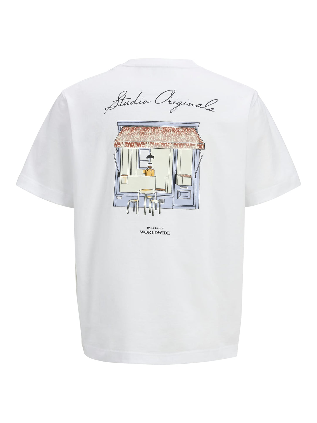 Jack & Jones JORISLINGTON T-shirt wit – heren