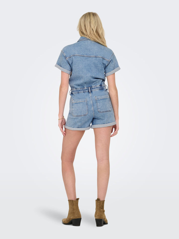 Only jumpsuit 15344704 lichtblauw – dames
