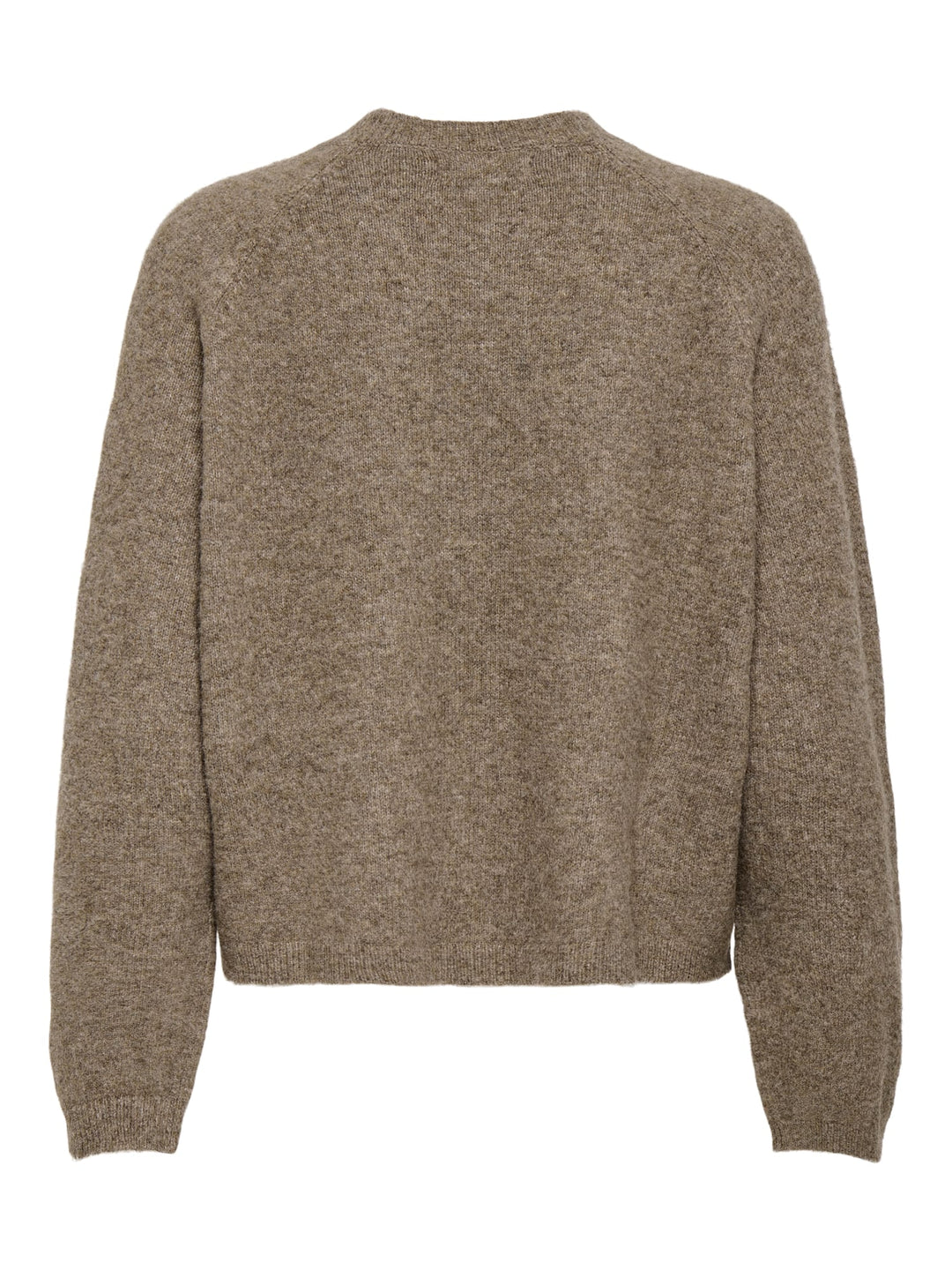 Only 15344118 Piemonte vest gebreid dames bruin melee