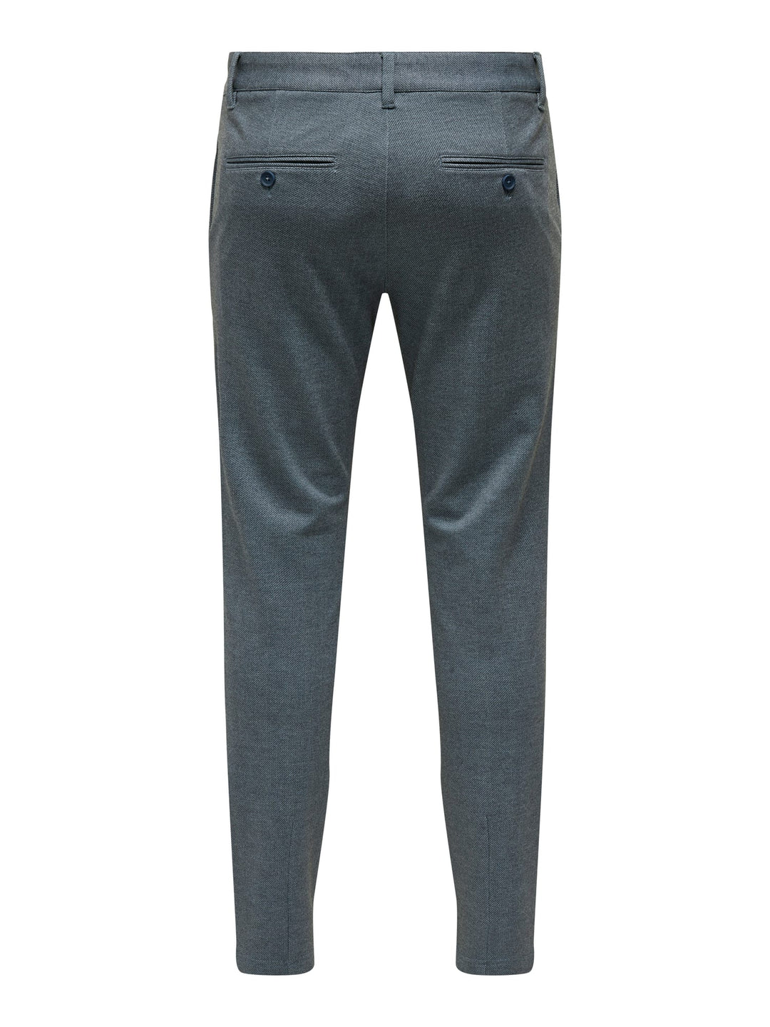 ONLY & SONS lange broek heren blauw dessin - L32