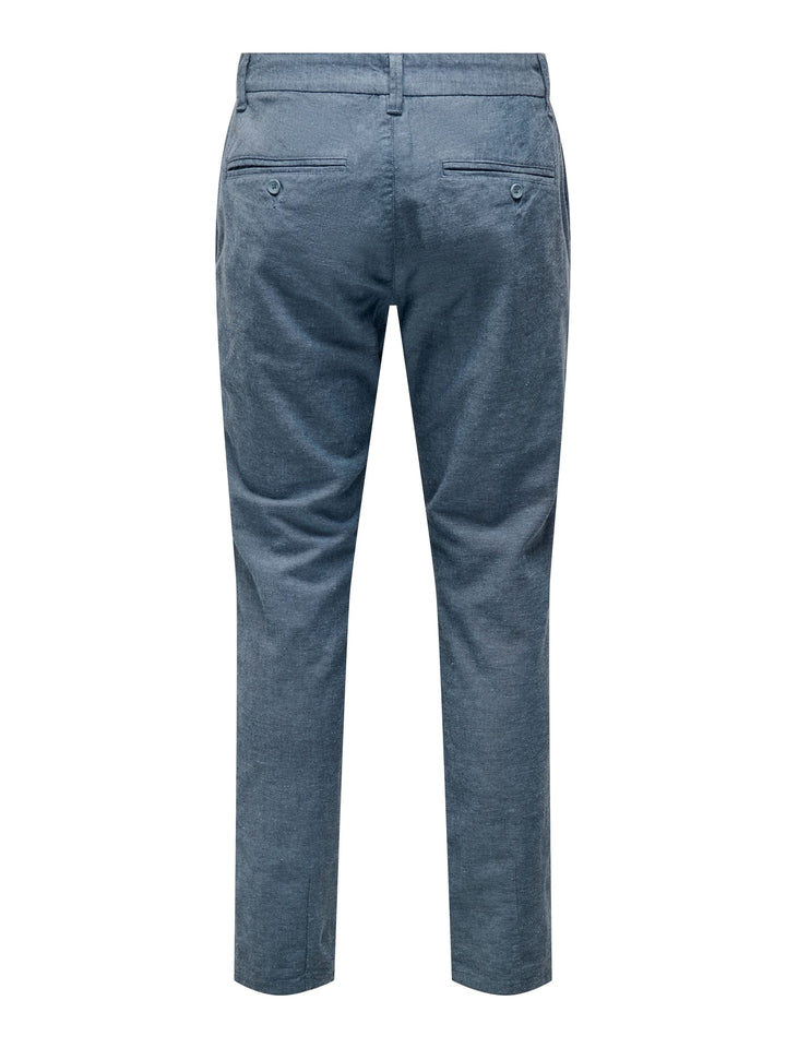 ONLY & SONS Mark chino broek blauw – heren - L32
