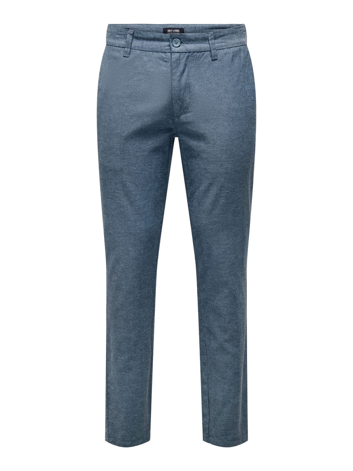 ONLY & SONS ONSMARK TAP 0011 chino broek - heren - Blauw - L34