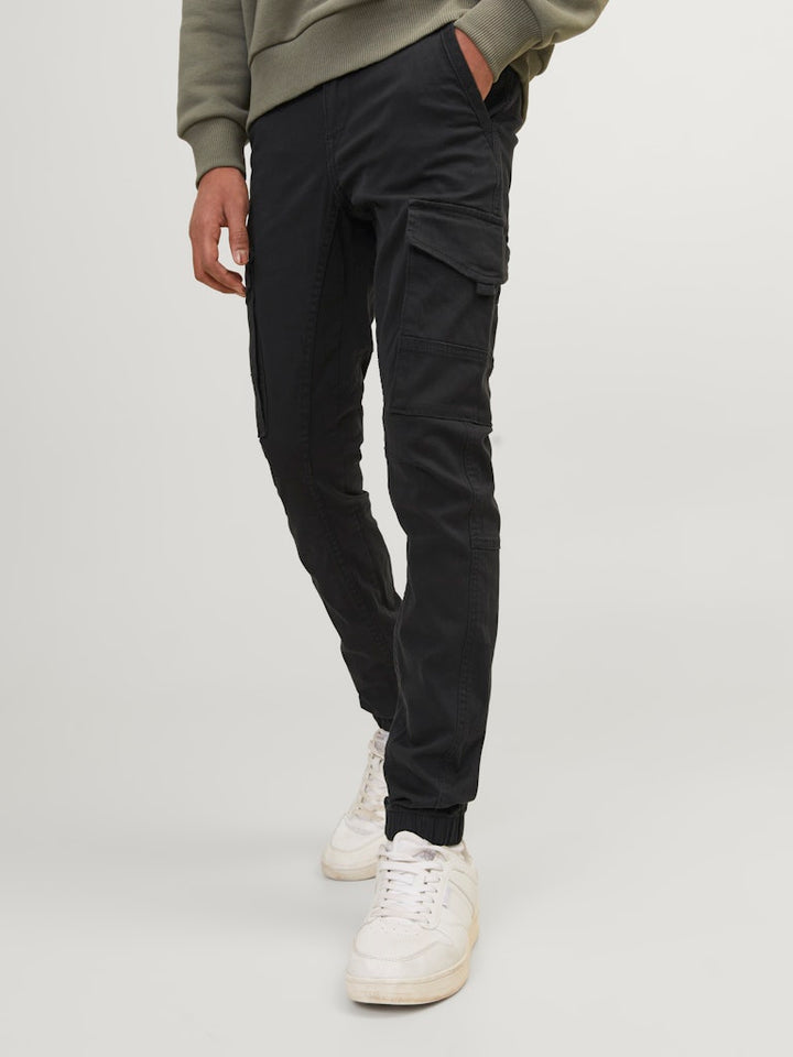 Jack &amp; Jones 12151646 paul cargo broek zwart