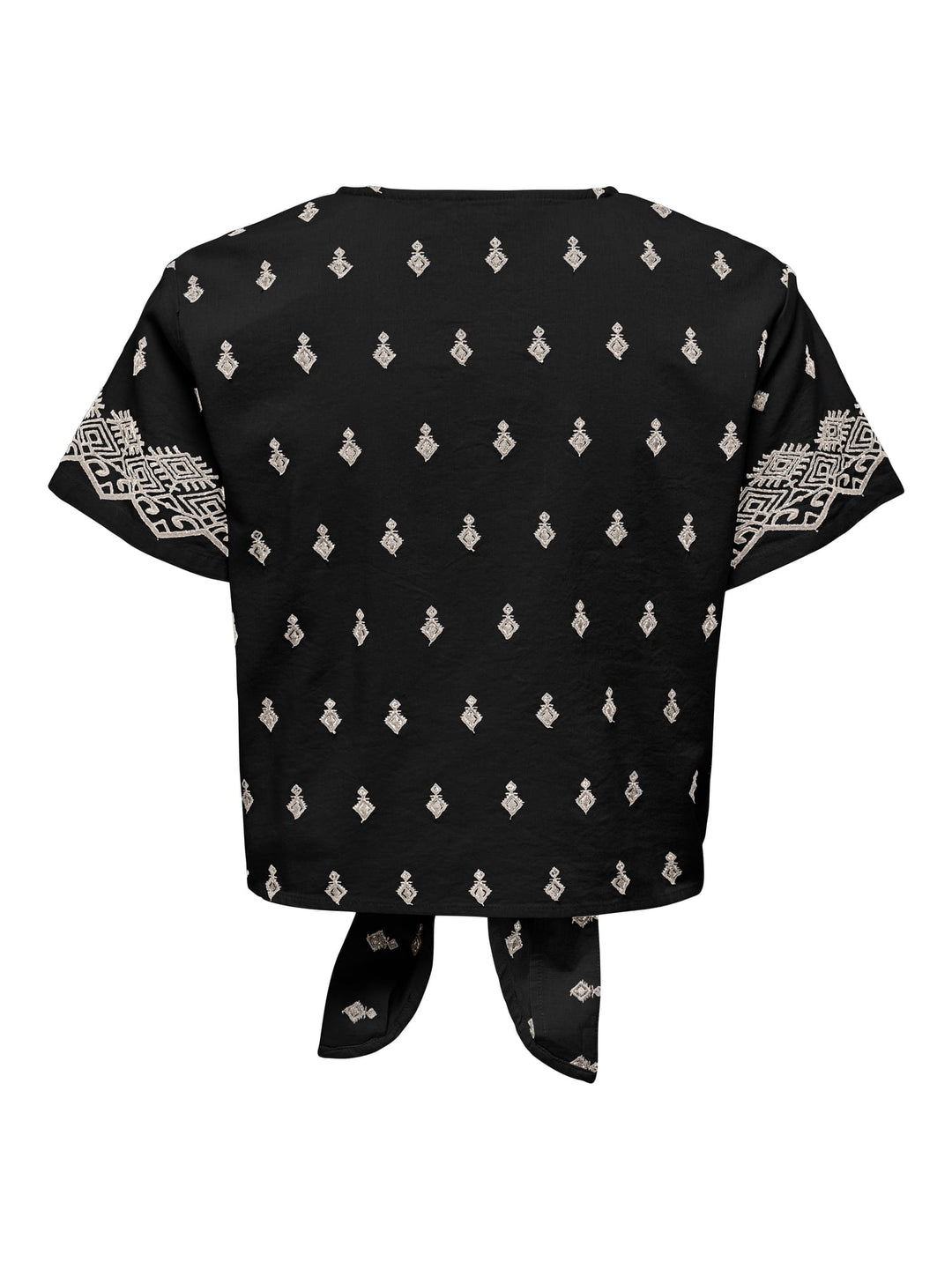 Only Siesta blouse zwart dessin – dames
