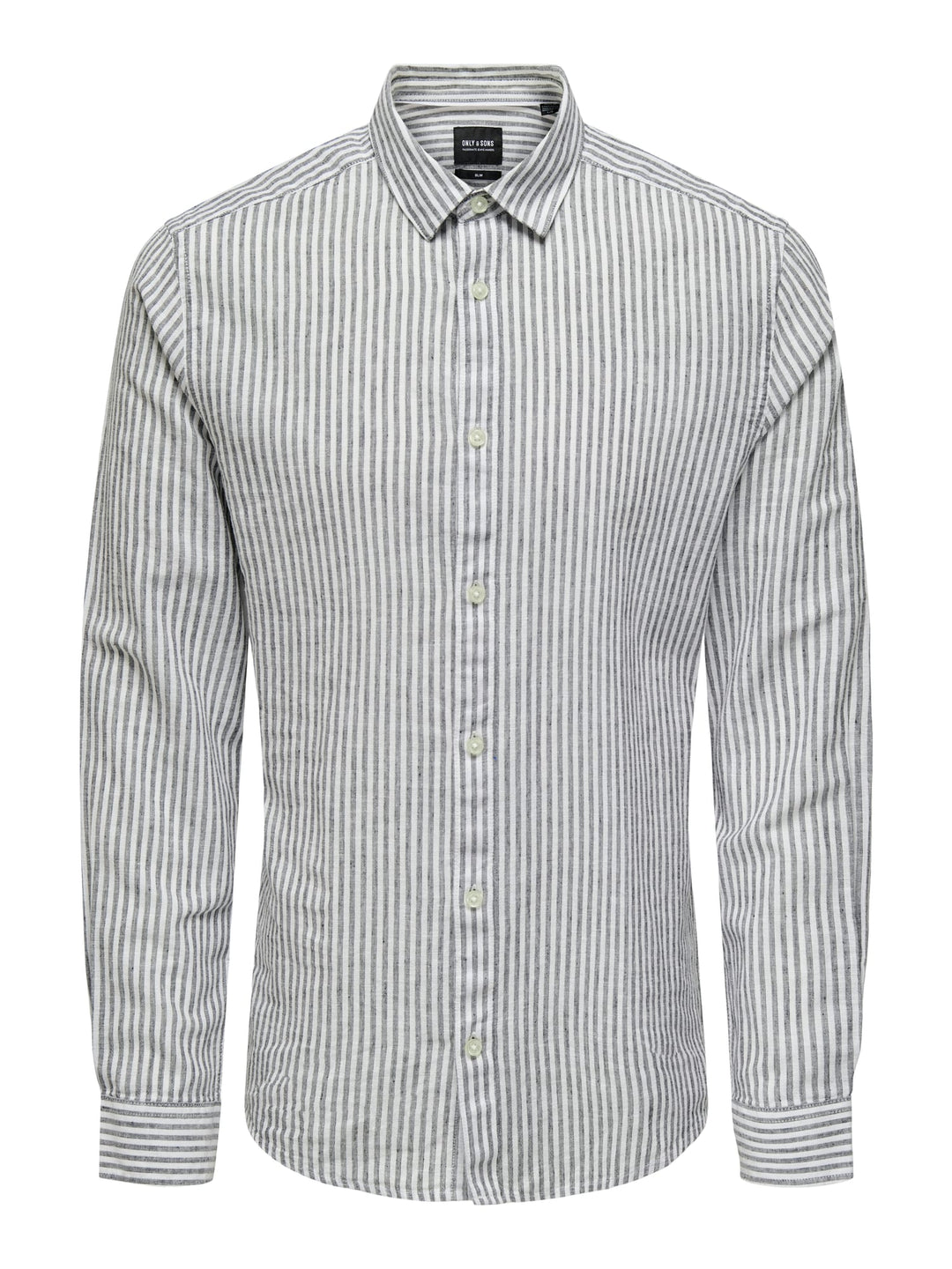 ONLY & SONS Caiden overhemd l/m wit dessin – heren