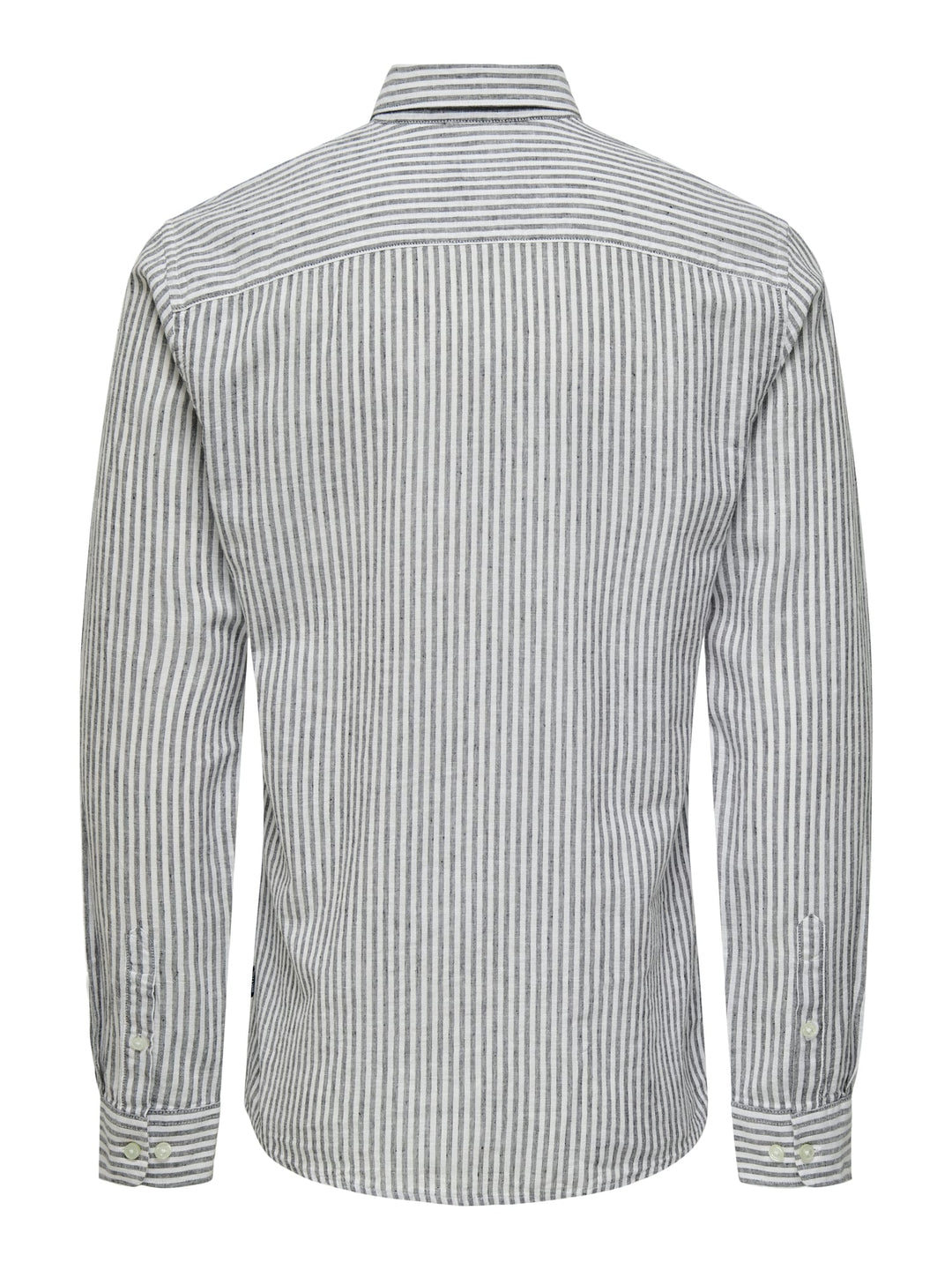 ONLY & SONS Caiden overhemd l/m wit dessin – heren